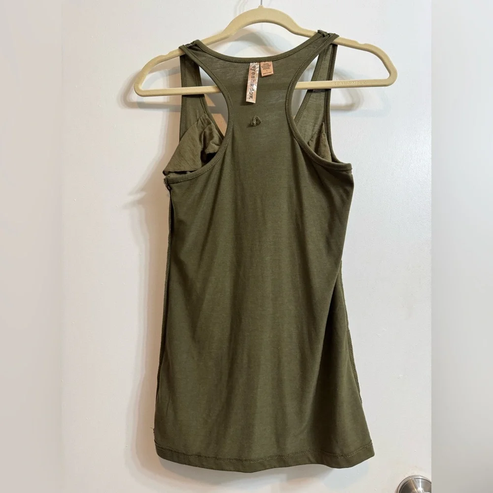 Eyeshadow Ruffle Tank Top S